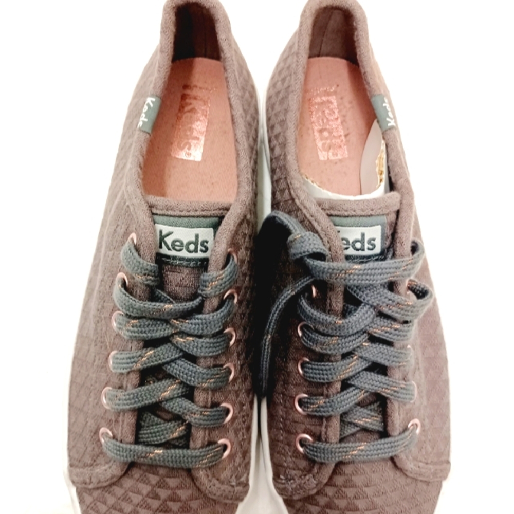 Keds Kickstart teni shoes sneachers women gray Sz 8